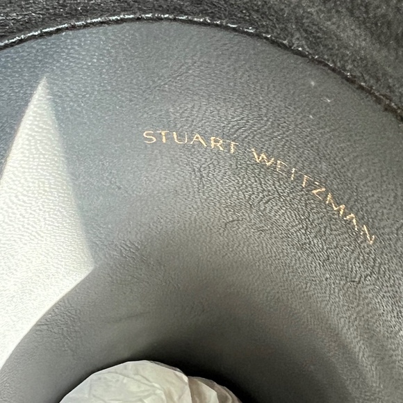 Stuart Weitzman 5050 Black Napa Boots, 9.5M - Picture 13 of 16